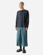 7217 Cropped Hakama Pants Airforce Blue (8)
