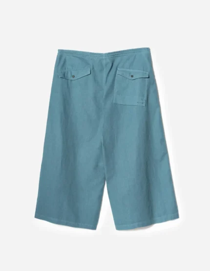 7217 Cropped Hakama Pants Airforce Blue (9)
