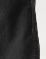 7217 Cropped Hakama Pants Black (4)