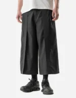 7217 Cropped Hakama Pants Black (7)