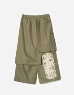 7232 Kirin Asym Cargo Hakama Pants (1)