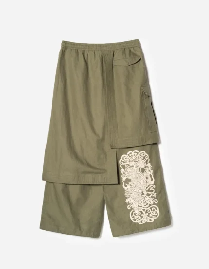 7232 Kirin Asym Cargo Hakama Pants (1)