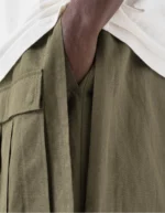 7232 Kirin Asym Cargo Hakama Pants (4)