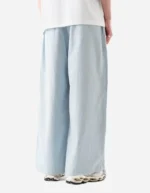 7319 Hemp Ripstop Pleated Trousers Light Blue (5)
