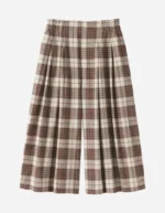 Madras Cotton Skirt Pants (1)